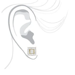 14K Yellow Gold Baguette Princess & Round Diamond Earrings 1.01ct 8 14K Yellow Gold Baguette Princess & Round Diamond Earrings 1.01ct -Borcely Jewelry Sales 14k baguette princess round diamond earrings 101ct p 88 bodye