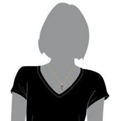 14K Yellow Gold White And Brown Diamond Cross Pendant 0.86ct 9 14K Yellow Gold White And Brown Diamond Cross Pendant 0.86ct -Borcely Jewelry Sales 14k gold clear and brown diamond cross pendant 086ct p 6564 bodye