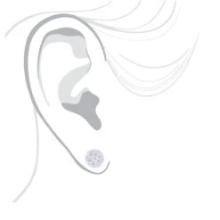 14K White Gold Cluster Diamond Stud Earrings 1.21ct -Borcely Jewelry Sales 14k gold cluster diamond stud earrings 121ct p 6476 bodwh