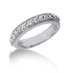 14K White Gold Designer Diamond Engagement Ring Set 1.13ct -Borcely Jewelry Sales 14k gold designer diamond engagement ring set 113ct p 26987 additional white