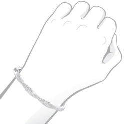 14K White Gold Diamond Bangle Bracelet For Women 1ct By Luxurman -Borcely Jewelry Sales 14k gold diamond bangle bracelet for women 1ct by luxurman bodwh