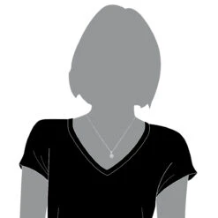 14K White Gold Diamond Circle Pendant For Women By Luxurman 0.33ct -Borcely Jewelry Sales 14k gold diamond circle pendant for women by luxurman 033ct bodwh