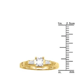 Thin 14K Yellow Gold Diamond Designer Engagement Ring Band 0.38ct -Borcely Jewelry Sales 14k gold diamond designer engagement ring band 038ct p 23364 rulerye