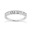 14K White Gold Diamond Handmade Designer Engagement Ring Band 0.50ct