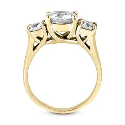 14K White Gold Round Diamond Prong Set Engagement Ring Mounting 0.20ct -Borcely Jewelry Sales 14k gold diamond engagement ring mounting 020ct p 25443 additional yellow