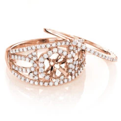 14K White Gold Diamond Engagement Ring Set 0.85ct Setting: 7/16 In (11mm); Band: 1mm 7 14K White Gold Diamond Engagement Ring Set 0.85ct Setting: 7/16 In (11mm); Band: 1mm -Borcely Jewelry Sales 14k gold diamond engagement ring set 085ct p 7150 ro