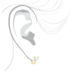 14K Yellow Gold Diamond Huggie Earrings 0.21ct -Borcely Jewelry Sales 14k gold diamond huggie earrings 021ct p 40637 bodye