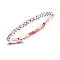 14K White Gold Diamond Wedding Band For Women By Luxurman 0.35ct 8 14K White Gold Diamond Wedding Band For Women By Luxurman 0.35ct -Borcely Jewelry Sales 14k gold diamond wedding band for women by luxurman 035ct ro