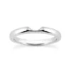 Thin 14K White Gold Wedding Ring Band 2.3mm