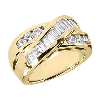 14K White Gold Ladies Diamond Ring 1.43ct 2 14K White Gold Ladies Diamond Ring 1.43ct - Image 2