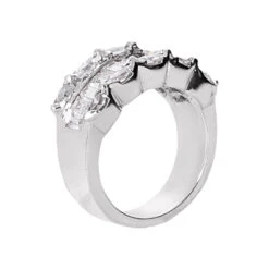 14K White Gold Ladies Diamond Ring 1.95ct 9.8mm -Borcely Jewelry Sales 14k gold ladies diamond ring 195ct p 29452 back white