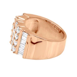14K Yellow Gold Ladies Diamond Ring 2.60ct 13 14K Yellow Gold Ladies Diamond Ring 2.60ct -Borcely Jewelry Sales 14k gold ladies diamond ring 260ct p 29263 backro