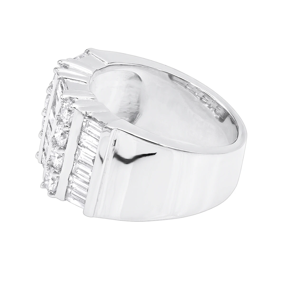 14K Yellow Gold Ladies Diamond Ring 2.60ct 4 14K Yellow Gold Ladies Diamond Ring 2.60ct - Image 4