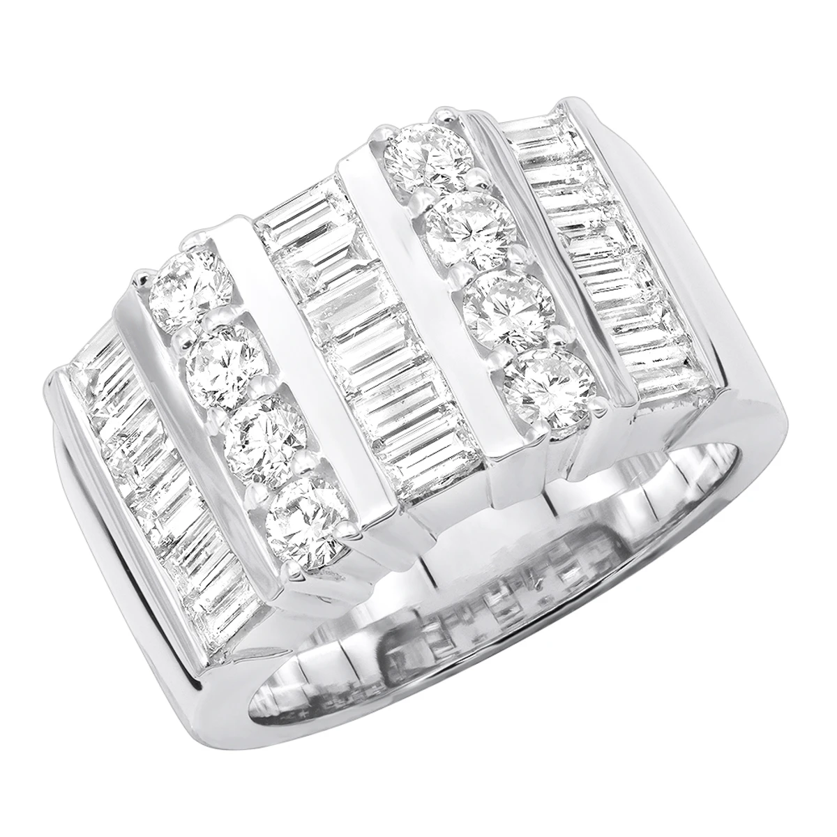 14K Yellow Gold Ladies Diamond Ring 2.60ct 2 14K Yellow Gold Ladies Diamond Ring 2.60ct - Image 2