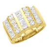 14K Yellow Gold Ladies Diamond Ring 2.60ct