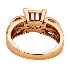 14K White Gold Pre-Set Diamond Engagement Ring 1.40ct 13 14K White Gold Pre-Set Diamond Engagement Ring 1.40ct -Borcely Jewelry Sales 14k gold pre set diamond engagement ring 140ct p 6920 back rose