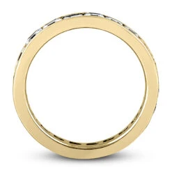 Thin 14K White Gold Princess Cut Diamond Eternity Ring 3.57ct -Borcely Jewelry Sales 14k gold princess cut diamond eternity ring 357ct p 24919 additional yellow