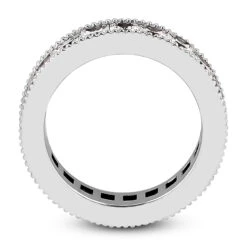 14K White Gold Princess Cut Diamond Eternity Ring 3.74ct 4.1mm 13 14K White Gold Princess Cut Diamond Eternity Ring 3.74ct 4.1mm -Borcely Jewelry Sales 14k gold princess cut diamond eternity ring 374ct p 24920 additional white