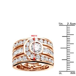 Unique 14K White Gold Right Hand Diamond Ring For Women 3.01ct By Luxurman 23 Unique 14K White Gold Right Hand Diamond Ring For Women 3.01ct By Luxurman -Borcely Jewelry Sales 14k gold right hand diamond ring 301ct p 29764 rulerro