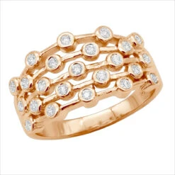 14K White Gold Right Hand Ladies Diamond Ring 0.46ct -Borcely Jewelry Sales 14k gold right hand ladies diamond ring 046ct p 29824 ro