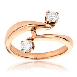 14K Yellow Gold Right Hand Ladies Diamond Ring 0.50ct -Borcely Jewelry Sales 14k gold right hand ladies diamond ring 050ct p 22454 ro