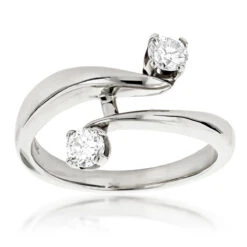 14K Yellow Gold Right Hand Ladies Diamond Ring 0.50ct -Borcely Jewelry Sales 14k gold right hand ladies diamond ring 050ct p 22454 wh