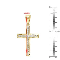 14K White Gold Round Diamond Cross Necklace 1.36ct -Borcely Jewelry Sales 14k gold round diamond cross necklace 136ct p 26526 rulerye