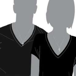 14K White Gold Round Diamond Cross Pendant 0.48ct 14 14K White Gold Round Diamond Cross Pendant 0.48ct -Borcely Jewelry Sales 14k gold round diamond cross pendant 048ct p 26519 body white 20221011 20221027