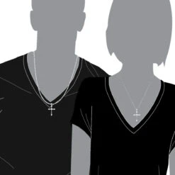 14K White Gold Round Diamond Cross Pendant 0.73ct -Borcely Jewelry Sales 14k gold round diamond cross pendant 073ct p 26553 bodwh