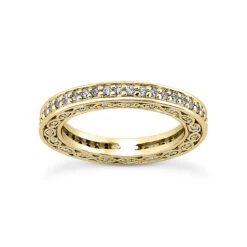 Thin 14K White Gold Round Diamond Eternity Ring 0.63ct 2.4mm 10 Thin 14K White Gold Round Diamond Eternity Ring 0.63ct 2.4mm -Borcely Jewelry Sales 14k gold round diamond eternity ring 063ct p 24911 yellow 20220426