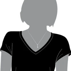 Small 14K White Gold Round Diamond Key Pendant For Women 0.25ct -Borcely Jewelry Sales 14k gold round diamond key pendant 025ct p 30616 bodwh