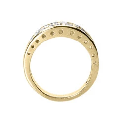 14K White Gold Round Diamond Ladies Ring 0.22ct 7 14K White Gold Round Diamond Ladies Ring 0.22ct -Borcely Jewelry Sales 14k gold round diamond ladies ring 022ct p 29193 back yellow