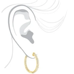 14K Rose Gold Large Inside Out Diamond Hoop Earrings 6ct 10 14K Rose Gold Large Inside Out Diamond Hoop Earrings 6ct -Borcely Jewelry Sales 14k inside out diamond hoop earrings 600ct p 35702 bodye