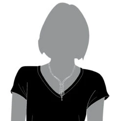 18K White Gold Antique Style Ladies Diamond Necklace Round Baguette Pear Diamonds 10 18K White Gold Antique Style Ladies Diamond Necklace Round Baguette Pear Diamonds -Borcely Jewelry Sales 18k gold antique style ladies diamond necklace round baguette pear diamonds bodwh