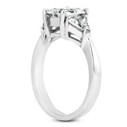 18K White Gold Diamond Engagement Ring Set 0.70ct -Borcely Jewelry Sales 18k gold diamond engagement ring set 070ct p 33030 additional white
