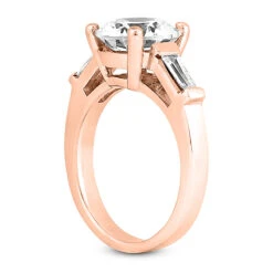 18K White Gold Diamond Engagement Ring Set 1.23ct -Borcely Jewelry Sales 18k gold diamond engagement ring set 123ct p 34116 additional rose