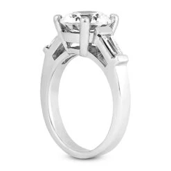 18K White Gold Diamond Engagement Ring Set 1.23ct -Borcely Jewelry Sales 18k gold diamond engagement ring set 123ct p 34116 additional white