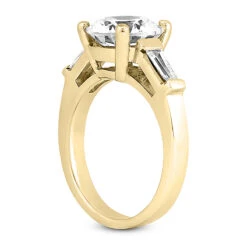 18K White Gold Diamond Engagement Ring Set 1.23ct -Borcely Jewelry Sales 18k gold diamond engagement ring set 123ct p 34116 additional yellow