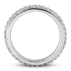 Thin 18K White Gold Diamond Eternity Band 0.38ct -Borcely Jewelry Sales 18k gold diamond eternity band 038ct p 30496 additional white