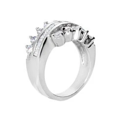18K White Gold Diamond Right Hand Ring 2ct 6 18K White Gold Diamond Right Hand Ring 2ct -Borcely Jewelry Sales 18k gold diamond right hand ring 2ct p 31569 back white 20220420 20220426