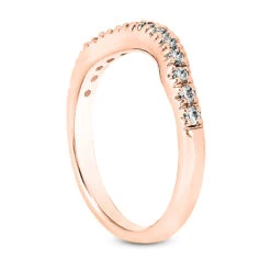 Thin 18K White Gold Diamond Wedding Band 0.33ct 2.4mm 11 Thin 18K White Gold Diamond Wedding Band 0.33ct 2.4mm -Borcely Jewelry Sales 18k gold diamond wedding band 033ct p 30239 back rose 20220426