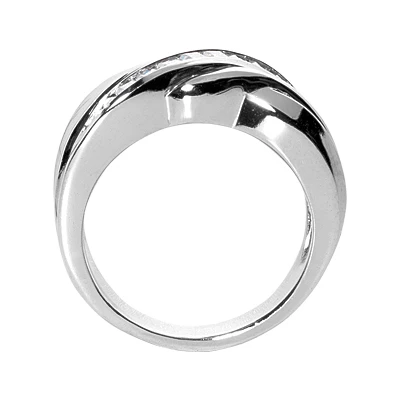 18K White Gold Ladies Diamond Ring 0.84ct 3 18K White Gold Ladies Diamond Ring 0.84ct - Image 3