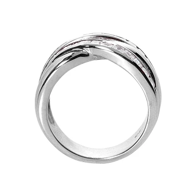 18K White Gold Ladies Diamond Ring 1.30ct 11.2mm 3 18K White Gold Ladies Diamond Ring 1.30ct 11.2mm - Image 3