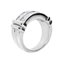 18K White Gold Ladies Diamond Ring 2.70ct 10.2mm -Borcely Jewelry Sales 18k gold ladies diamond ring 270ct p 32632 back white 20220420 20220426