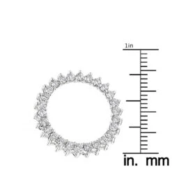 1 Carat Round Diamond Circle Of Love Pendant For Women 18K Yellow Gold 10 1 Carat Round Diamond Circle Of Love Pendant For Women 18K Yellow Gold -Borcely Jewelry Sales 18k gold round diamond circle of love pendant for women 1 carat rulerwh 1