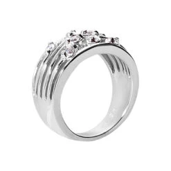 18K White Gold Round Diamond Ladies Ring 0.32ct 6 18K White Gold Round Diamond Ladies Ring 0.32ct -Borcely Jewelry Sales 18k gold round diamond ladies ring 032ct p 32622 back white 20220426