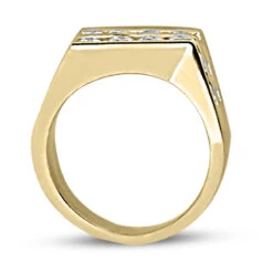 18K White Gold Round Diamond Ladies Ring 1.52ct 7mm -Borcely Jewelry Sales 18k gold round diamond ladies ring 152ct p 32126 back yellow 20220426