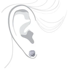 18K White Gold Unique Designer Diamond Earrings Studs 2.04ct By Luccello -Borcely Jewelry Sales 18k gold unique designer diamond earrings studs 204ct by luccello 3