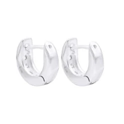 9mm Huggies 14K Yellow Gold Small Diamond Hoop Earrings For Children 0.15ct -Borcely Jewelry Sales 9mm huggies real 14k gold small diamond hoop earrings for children 015ct 018004 backwh 20211228