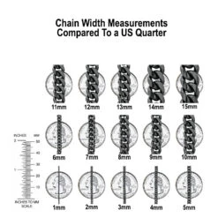 14K Yellow Gold Diamonds By The Yard Necklace 0.7ct 16-20 Inches -Borcely Jewelry Sales Chains Sizing Comparison Coin 44